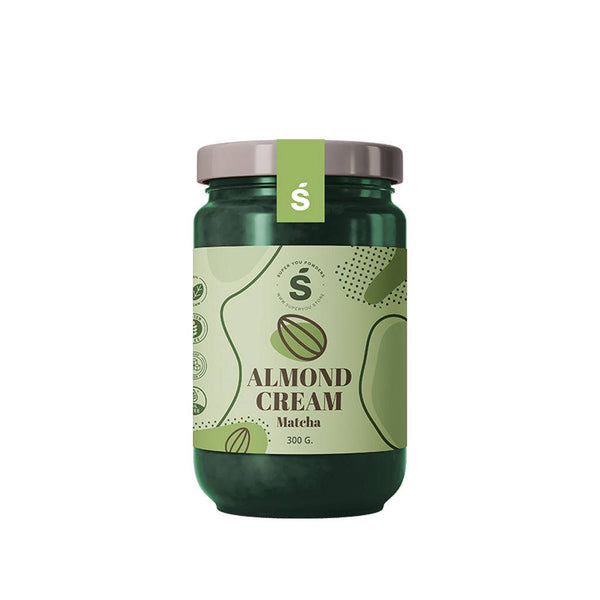 Migdolų Kremas su Matcha