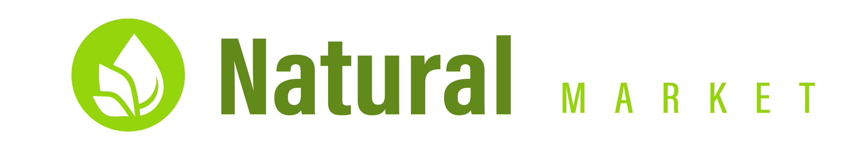 Natural Market logo, superfood
