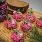 Ekologiška daržovių užtepėlė su burokėliais ir krienais 235 g - Natural Market